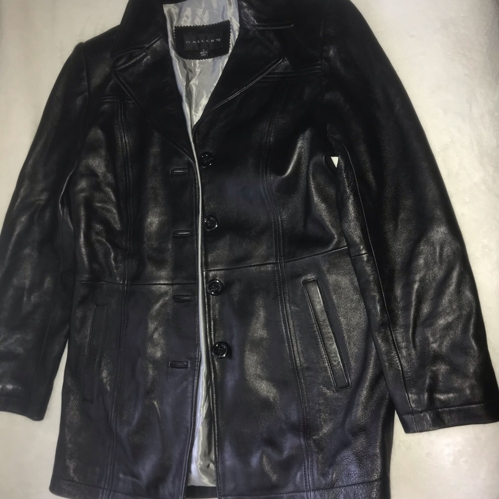 Leather jacket